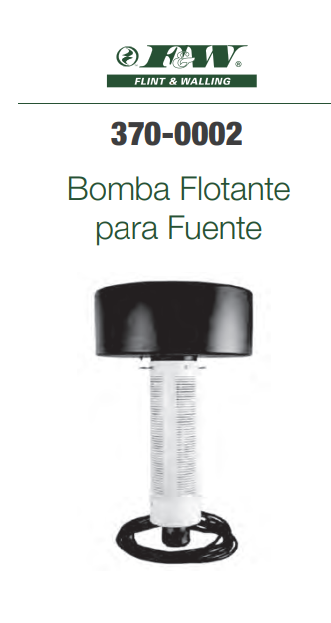 Bomba sumergible de utlitarias 370-0002