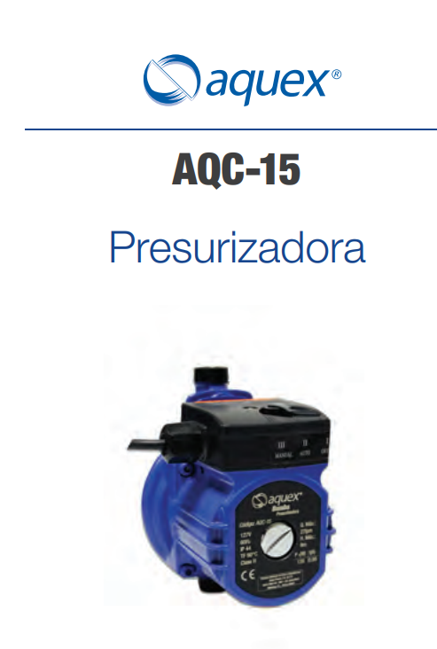 Bomba presurizadora, AQC-15