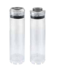 CONTENEDOR VACÍO CON DOBLE EXTREMO ABIERTO (DOE) 10“/20“ CARTUCHOS RELLENABLES