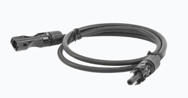 Cable Fotovoltaico 1 m, Negro, Calibre 10 AWG, CBLMC41MBLK