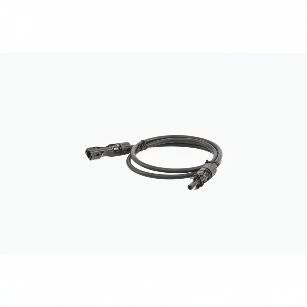 Cable Fotovoltaico 1 m, Negro, Calibre 10 AWG, CBLMC41MBLK