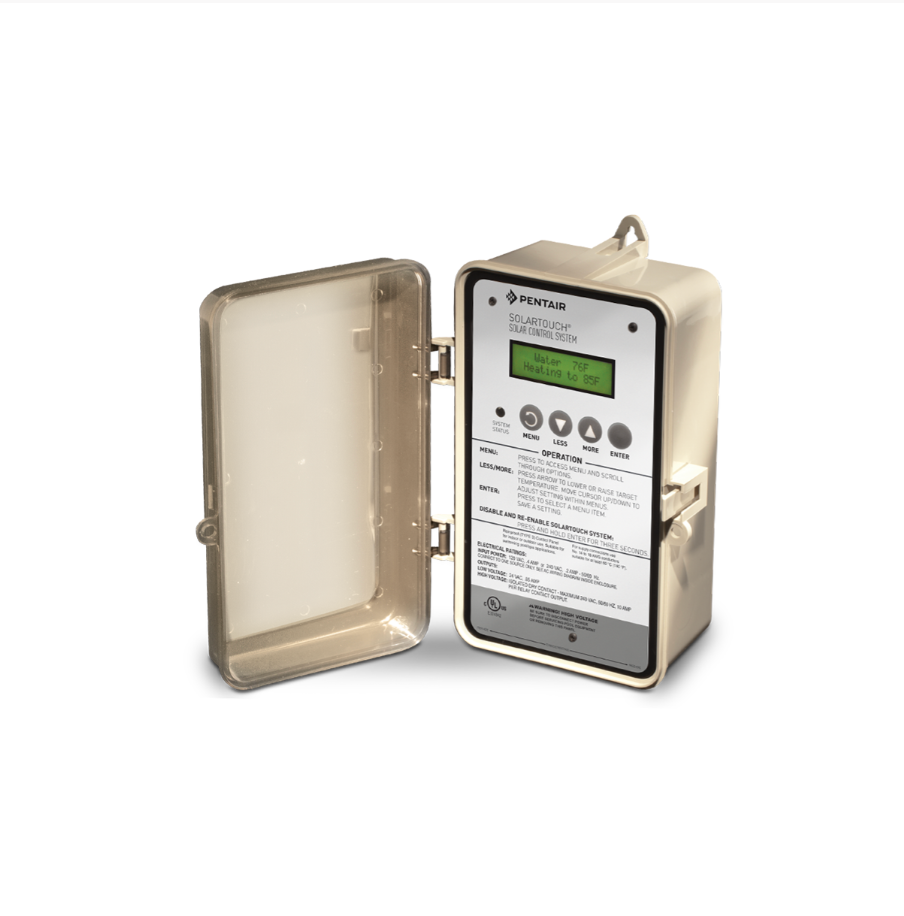 Sistema SolarTouch para control de calentador solar, solares