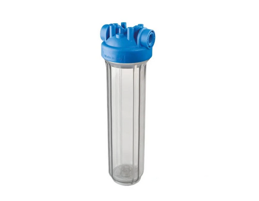 PORTAFILTRO TRANSPARENTE DP BIG 20 MONO 1 1/2" NPT IN TS, PORTAFILTROS