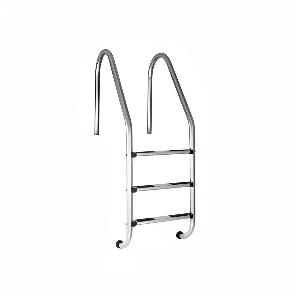 Escalera 3, 4 o 5 peldaños, acero inox
