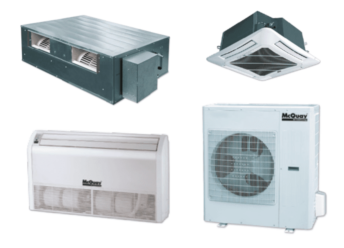 Stock Match It R410a, MQIU-174018-HCU216A y MQS-174018-CFC216A, 1.5 Ton Piso Techo DAIKIN