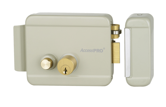 Cerradura Eléctrica con Botón de Salida, ACCESSRIMB