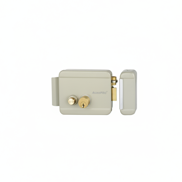 Cerradura Eléctrica con Botón de Salida, ACCESSRIMB