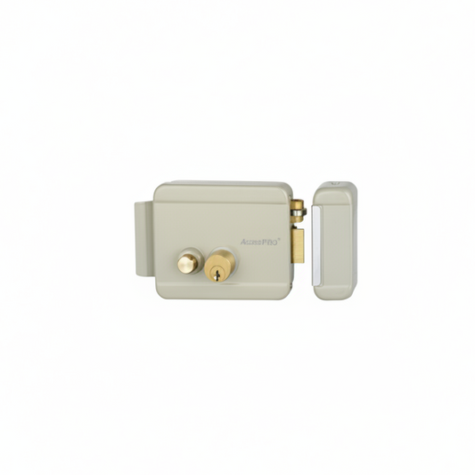 Cerradura Eléctrica con Botón de Salida, ACCESSRIMB