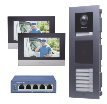 DSKIS-MULTI-7AP KIT de Videoportero IP para 7 DEPARTAMENTOS