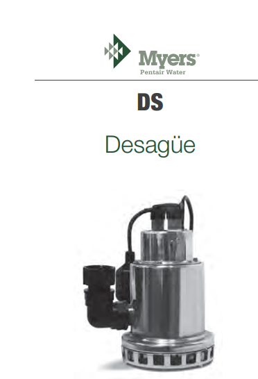 Bomba sumergible de desagüe DS