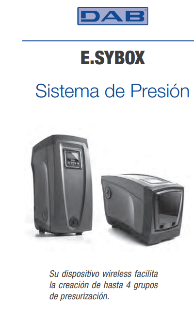 Sistema de Presión E.SYBOX