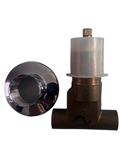 Ensamble soldable para regadera,E-60, Helvex