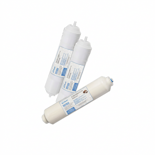 Filtros en línea Polyspun, Carbón Activado y Membrana UF, puntos de uso
