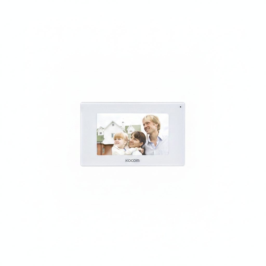KCV544SDMW Monitor 7" Color blanco, alta definición