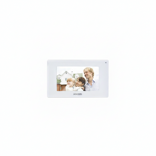 KCV544SDMW Monitor 7" Color blanco, alta definición