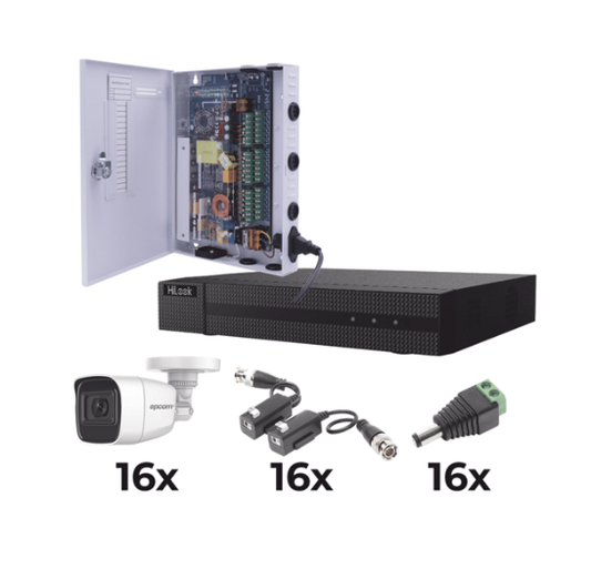 KIT TurboHD 1080p / DVR 16 Canales KESTX8T16BGP/A