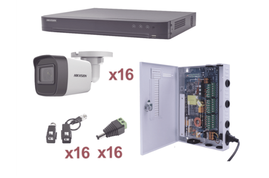 KIT TurboHD 1080p / DVR 16 Canales KH1080P16BW