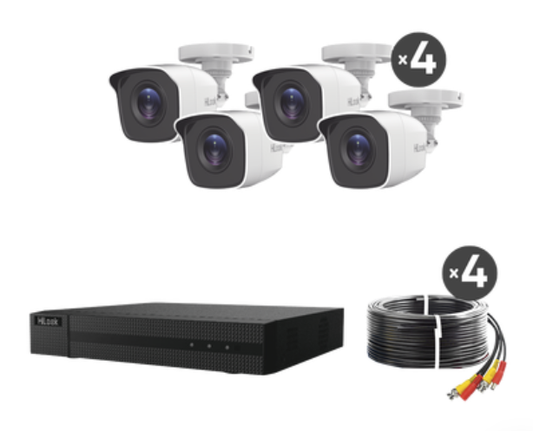 KIT TurboHD 1080p / DVR 4 canales HL24LQKITS-M(B)