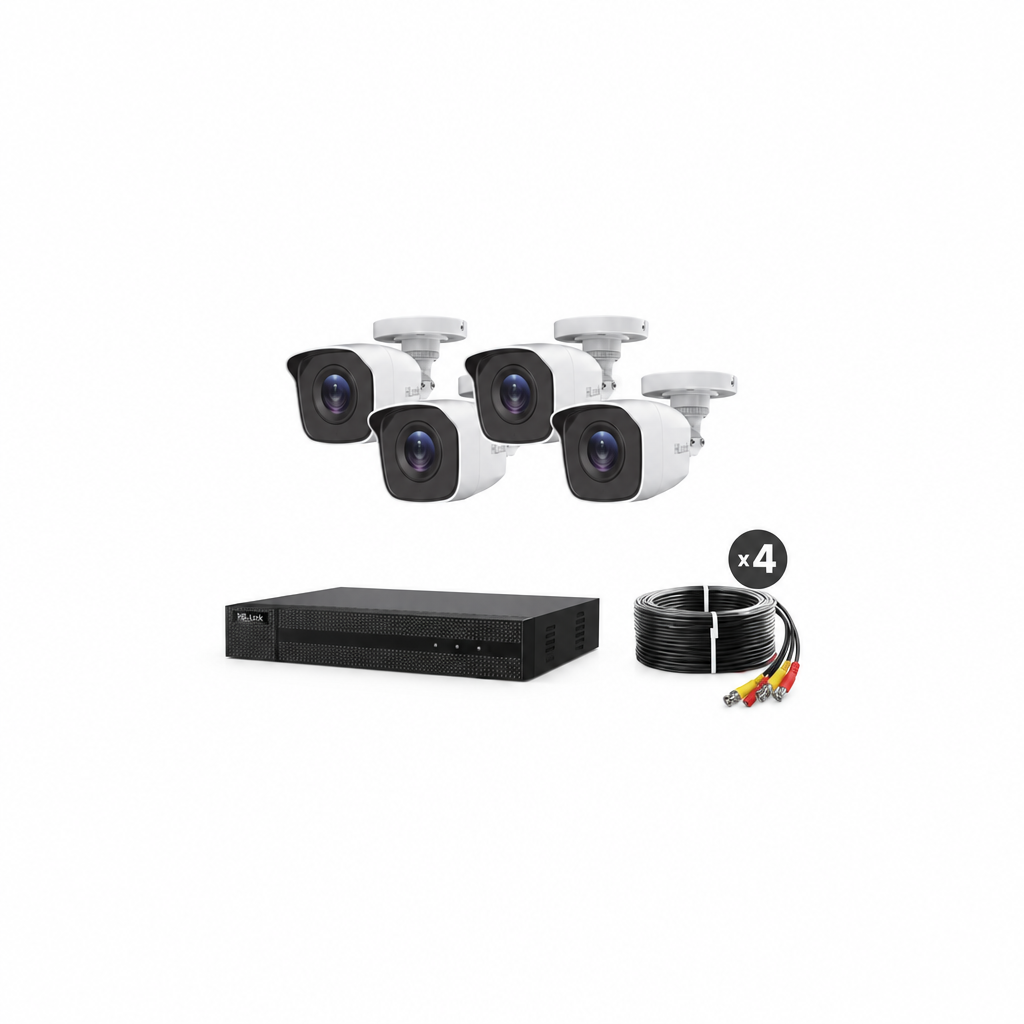 KIT TurboHD 1080p / DVR 4 canales HL24LQKITS-M(B)