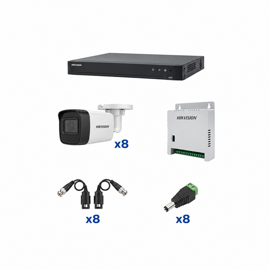 KIT TurboHD 1080p / DVR 8 Canales KH1080P8BW