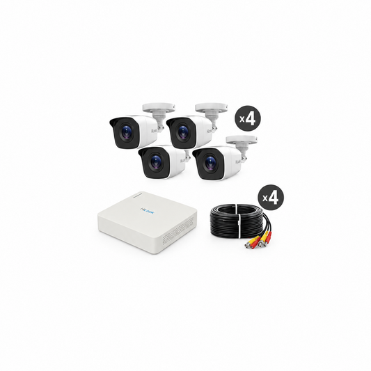 KIT TurboHD 720p / DVR 4 canales KIT7204BP(C)