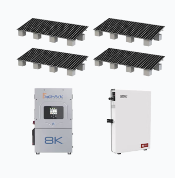 Kit Hibrido con Interconexión a la Red Eléctrica KITHYBRID8KSOL, Electricidad