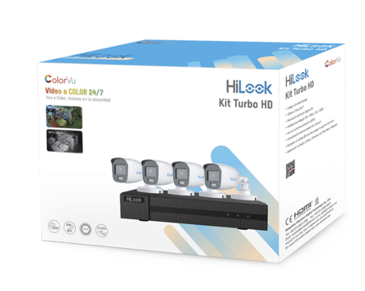 Kit TurboHD 1080p / DVR 4 Canales HL-1080-CV/A
