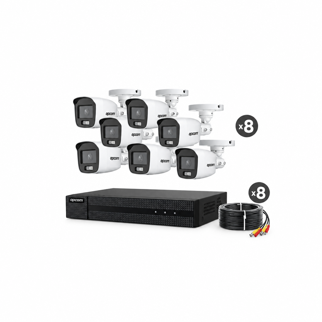 Kit TurboHD 1080p / DVR 4 Canales  B8-KIT-CV/A
