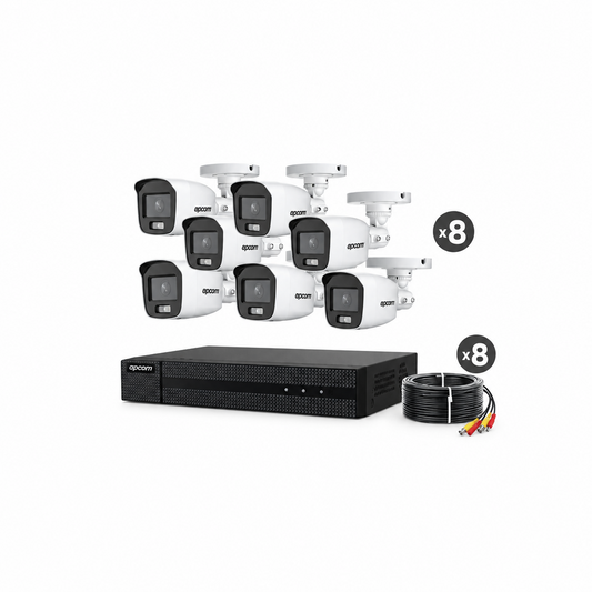 Kit TurboHD 1080p / DVR 4 Canales  B8-KIT-CV/A