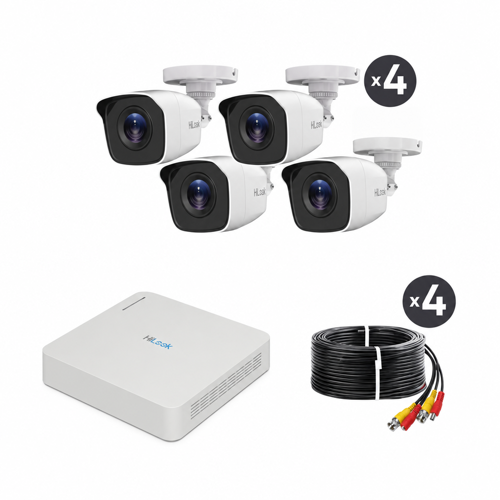Kit TurboHD 720p / DVR 4 canales KIT7204BM(C)