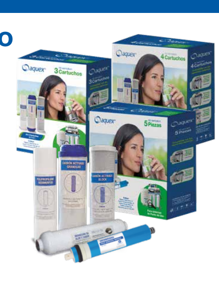 Kits de Reemplazo Kit-3 607997, Puntos de Uso