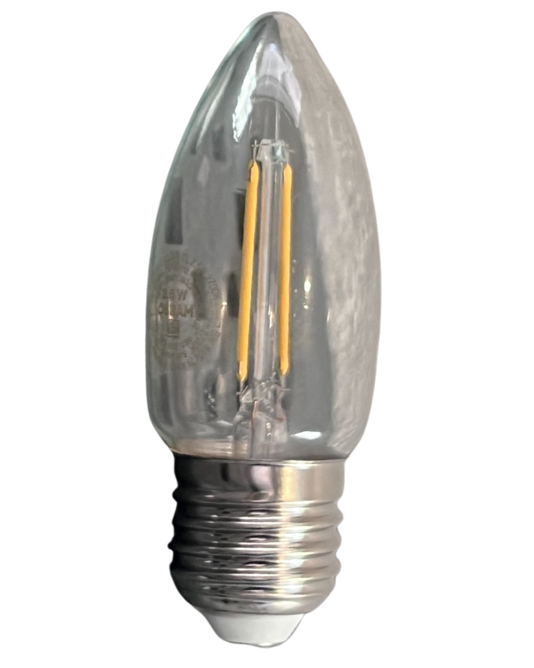 Lámpara LED FIL CLA B CL 2.5W 2700K 250Im BIV, OSRAM