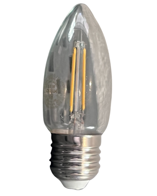 Lámpara LED FIL CLA B CL 2.5W 2700K 250Im BIV, OSRAM