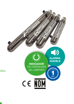Lámparas Ultravioleta 1-12, Lámparas UV,