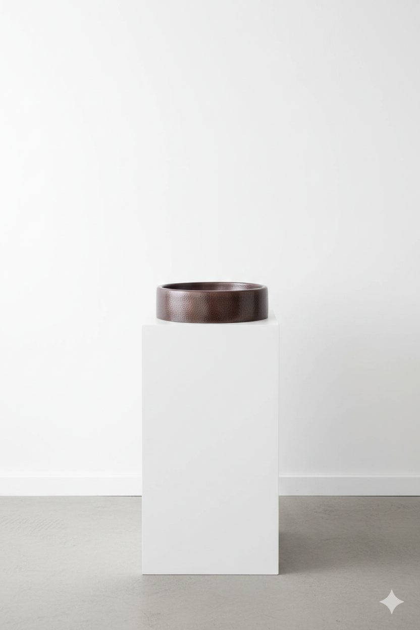 Lavabo de cobre Ancestral, LV-CA-002