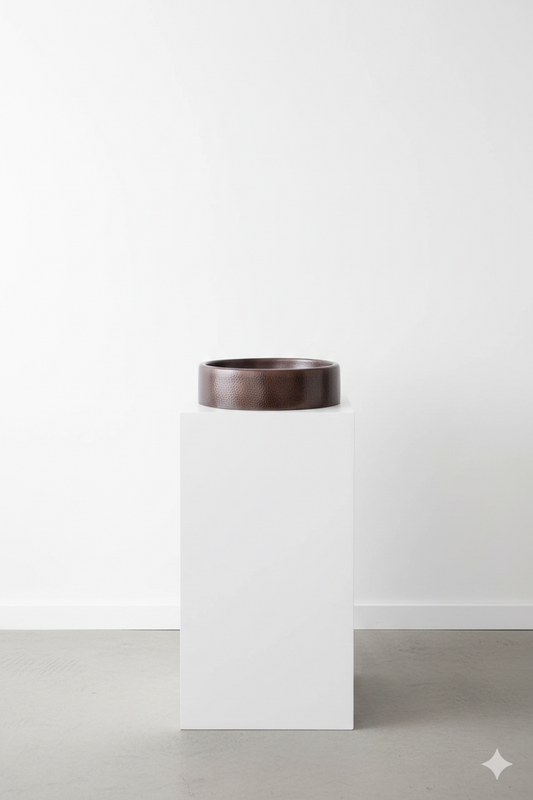 Lavabo de cobre Ancestral, LV-CA-002