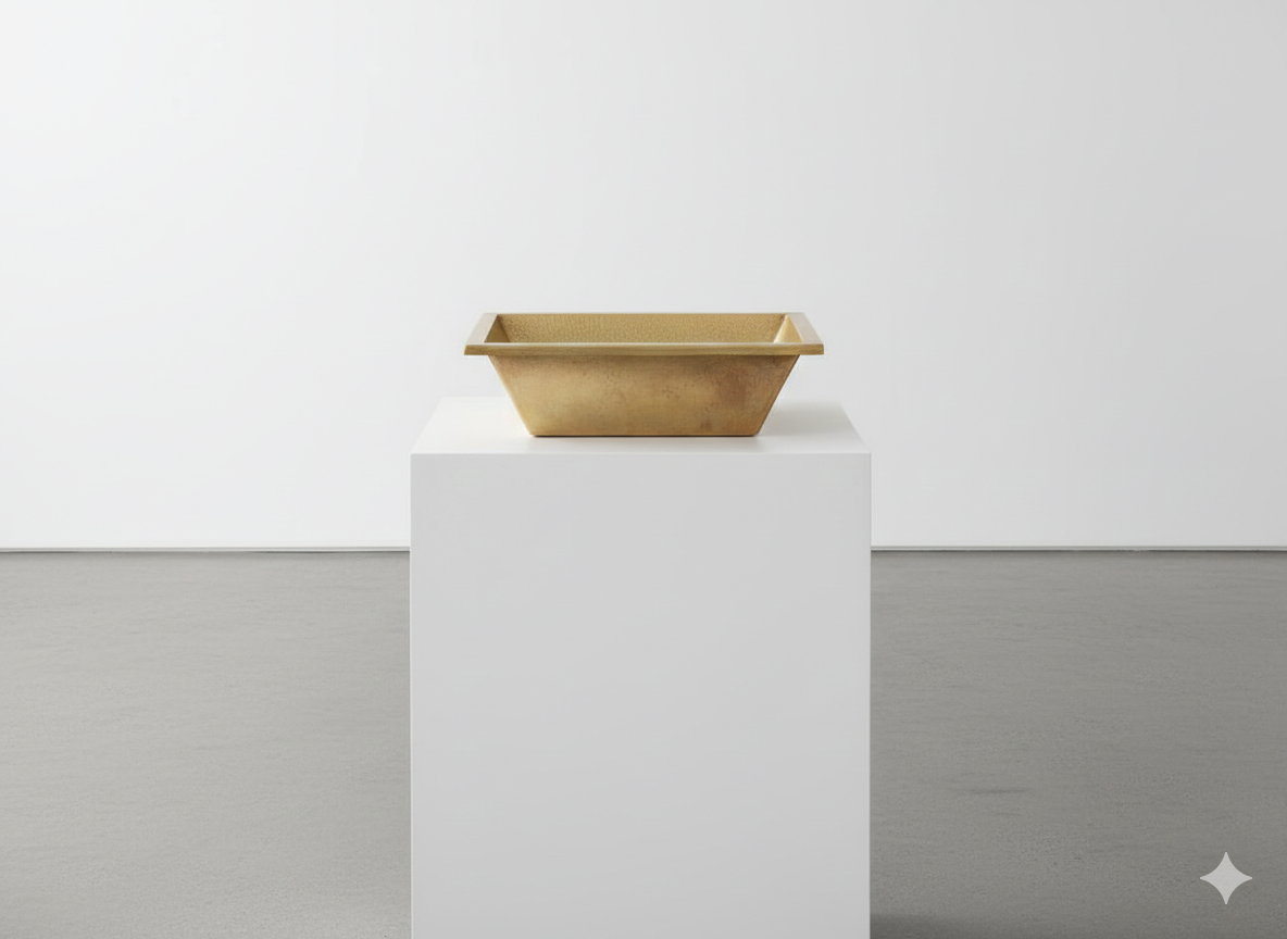 Lavabo de cobre Aurum, LV-CA-003