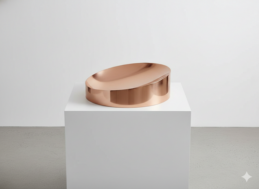 Lavabo de cobre Fluido, LV-CA-004