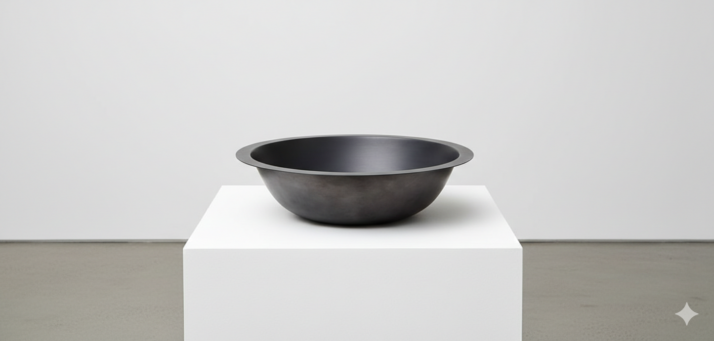 Lavabo de cobre Obsidiana, LV-CA-001