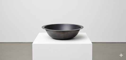 Lavabo de cobre Obsidiana, LV-CA-001