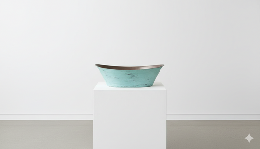 Lavabo de cobre Vergel, LV-CA-006