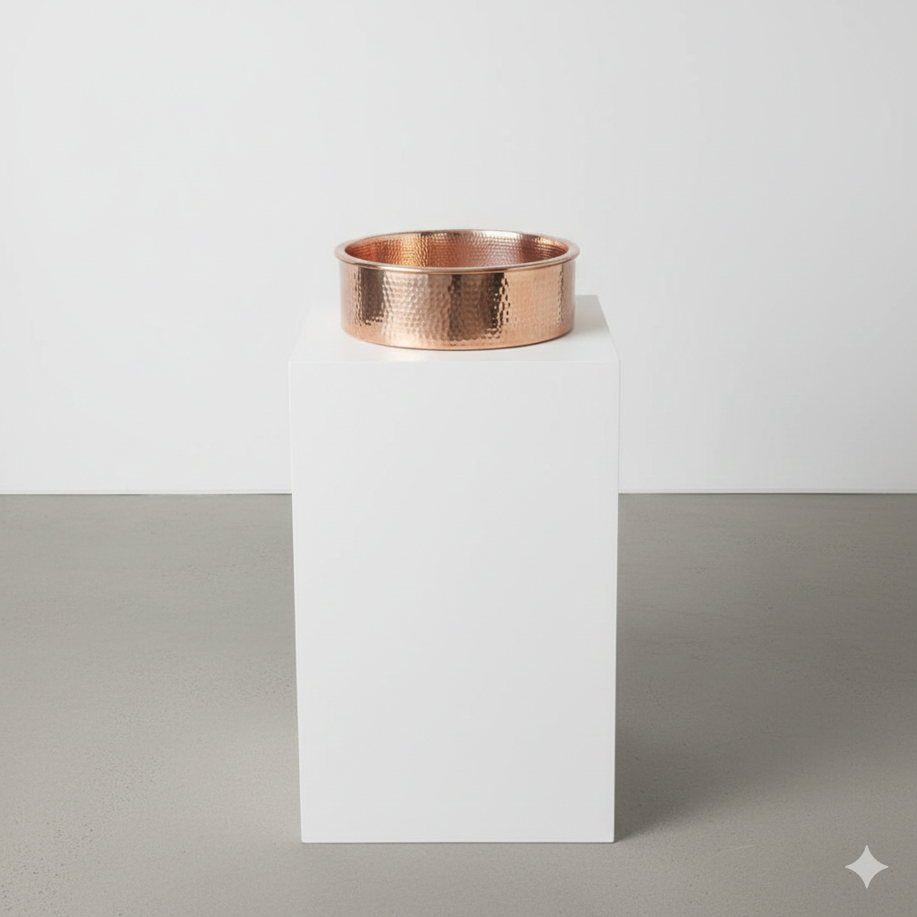 Lavabo de cobre Vértice, LV-CA-007