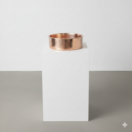 Lavabo de cobre Vértice, LV-CA-007