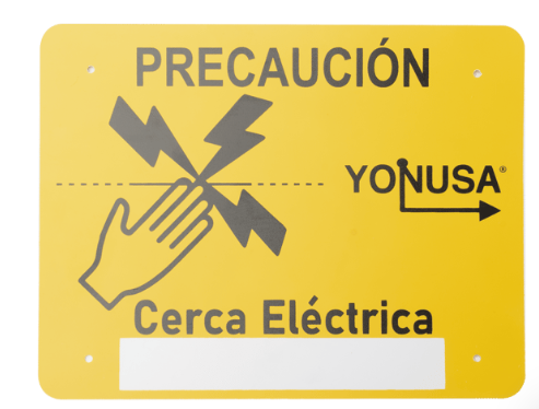 Letrero de PRECAUCION SYSLETV2