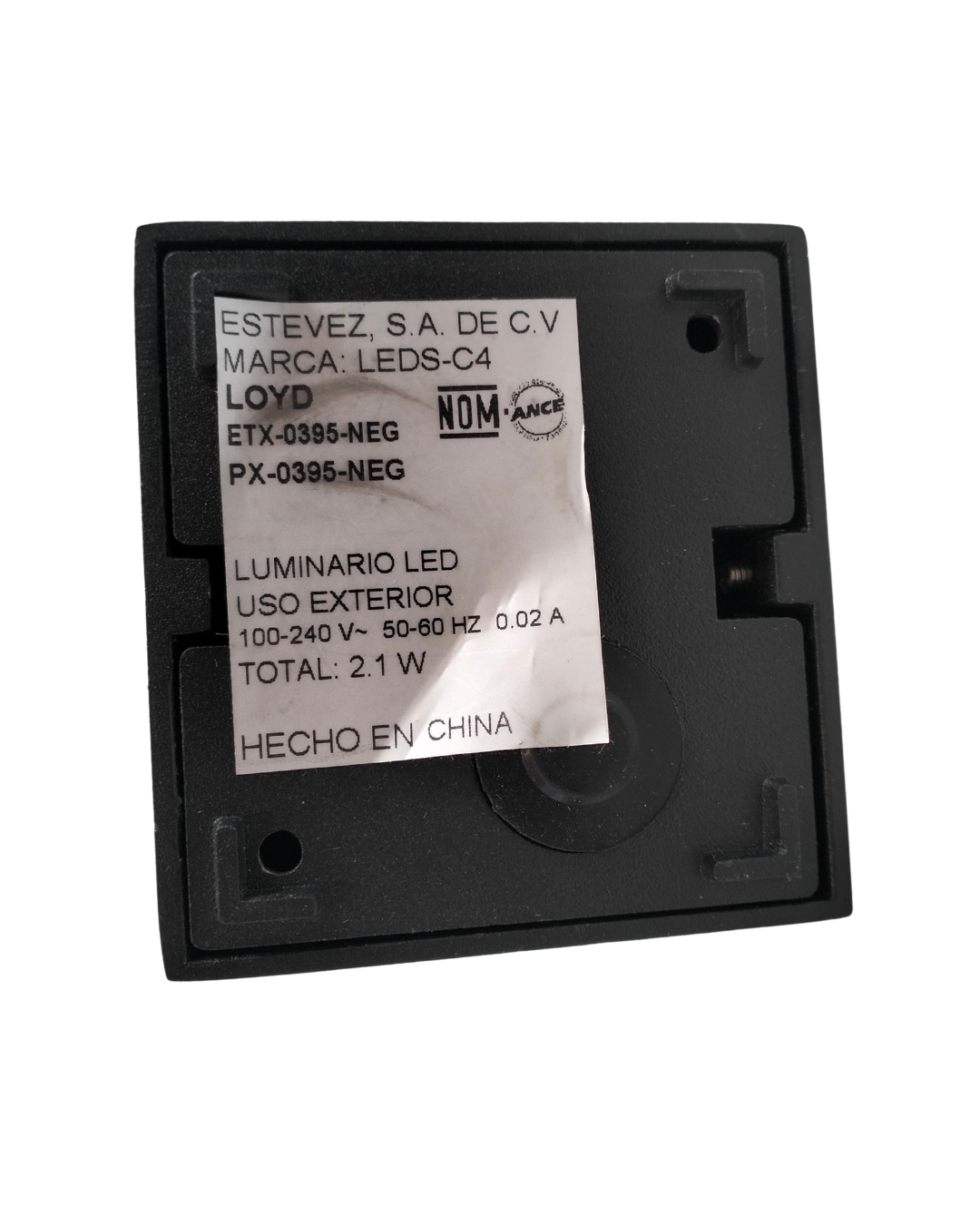 Luminario PX-0395-NEG, Forlight