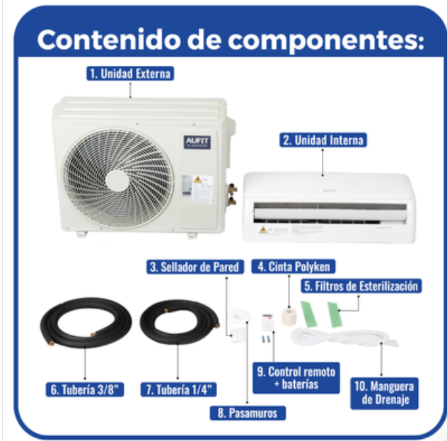 Minisplit WiFi inverter  CHI-R32-12K-110
