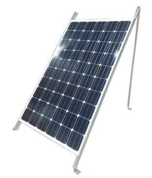 Montaje para 1 módulo en piso para módulos fotovoltaicos Grandes,  SS-FG