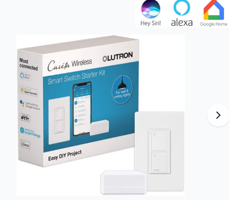 PBDGPKG1WS (Caseta Wireless) Kit Hub controlador, iluminación