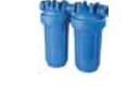 PORTAFILTRO DOBLE AZUL DP BIG 10 DUO 1" NPT IN AB, PORTAFILTROS