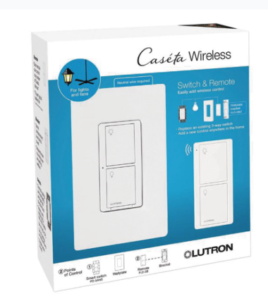 PPKG1WSWH (Caseta Wireless) Kit Apagador, iluminación